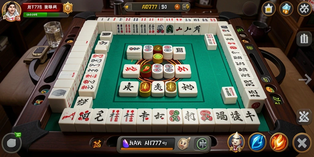 Tampilan gameplay Mahjong di AT777 yang menarik dan menantang.