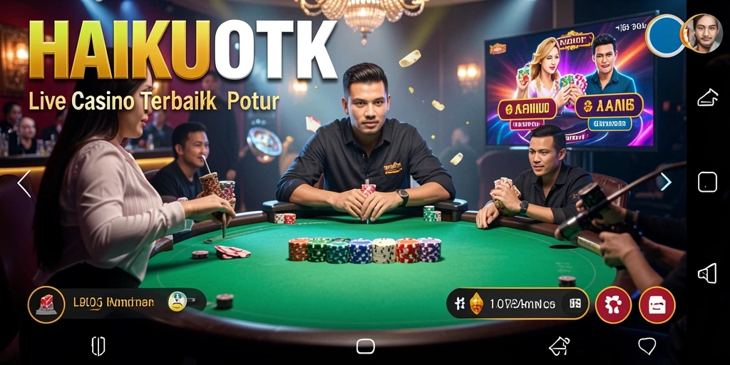 Tampilan gameplay HAIKUOTK yang mendebarkan dan interaktif.