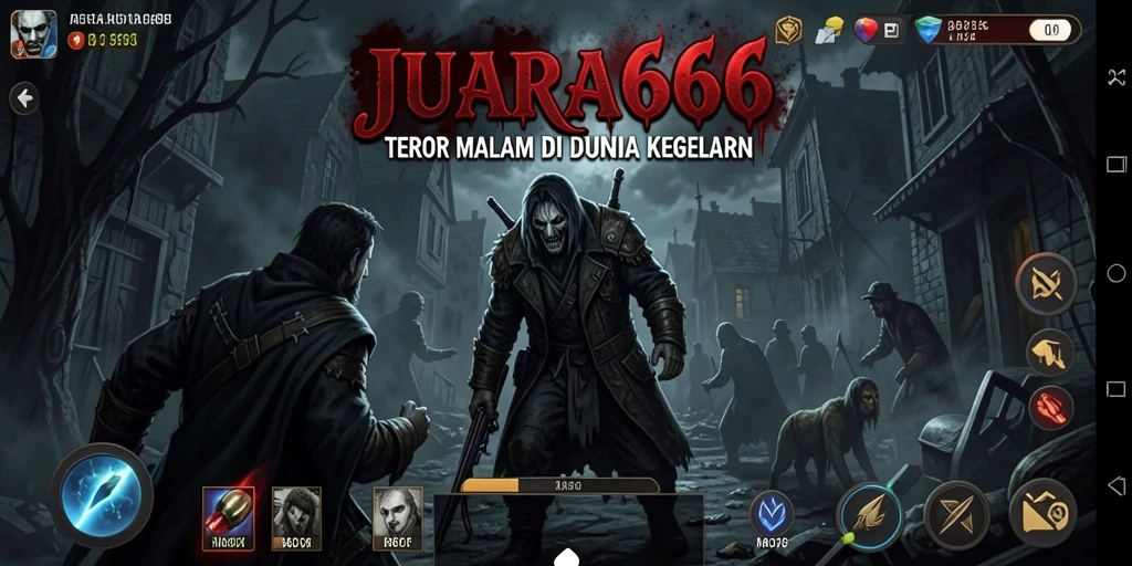 Gameplay JUARA666 yang menegangkan di dunia kegelapan.