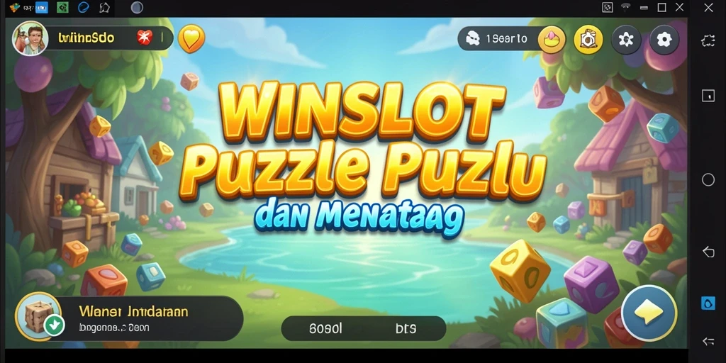 Screenshot permainan WINSLOT menampilkan gameplay yang penuh warna dan menantang.